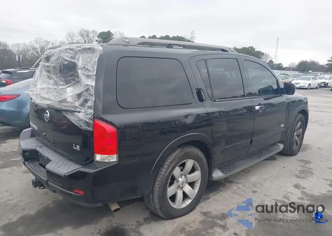 2008 Nissan Armada Le z USA, uszkodzony, nr VIN 5N1BA08DX8N601049
